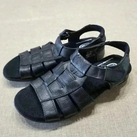 Dr.Scholl's Leather Strap Ankle Sandal Kids 5.5 - Picture 1 of 10